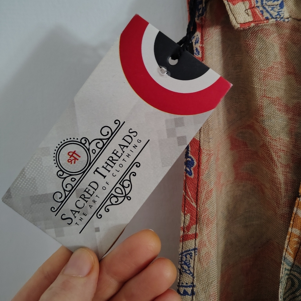 Sacred Threads Multicolor Patchwork Jumpsuit - image 3